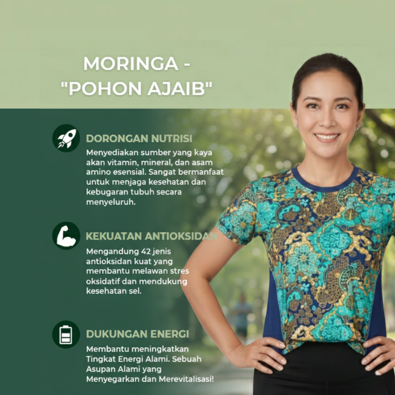 Kapsul Daun Kelor 99 – Membantu Menurunkan Kortisol Secara Alami Untuk Mengembalikan Keseimbangan Luar dan Dalam