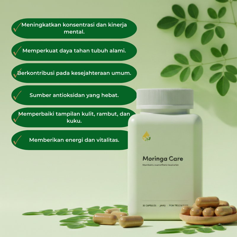 Moringa Care – Membantu Menurunkan Kortisol Secara Alami Untuk Mengembalikan Keseimbangan Luar dan Dalam